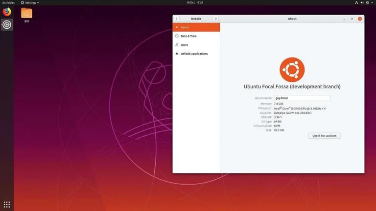 ubuntu Focal Fossa prezentare linux newitro