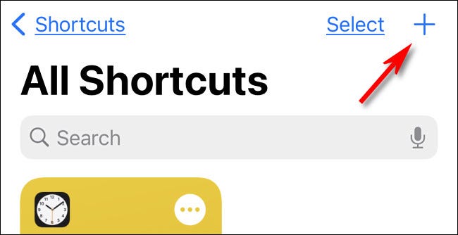 Atingeți butonul plus (+).