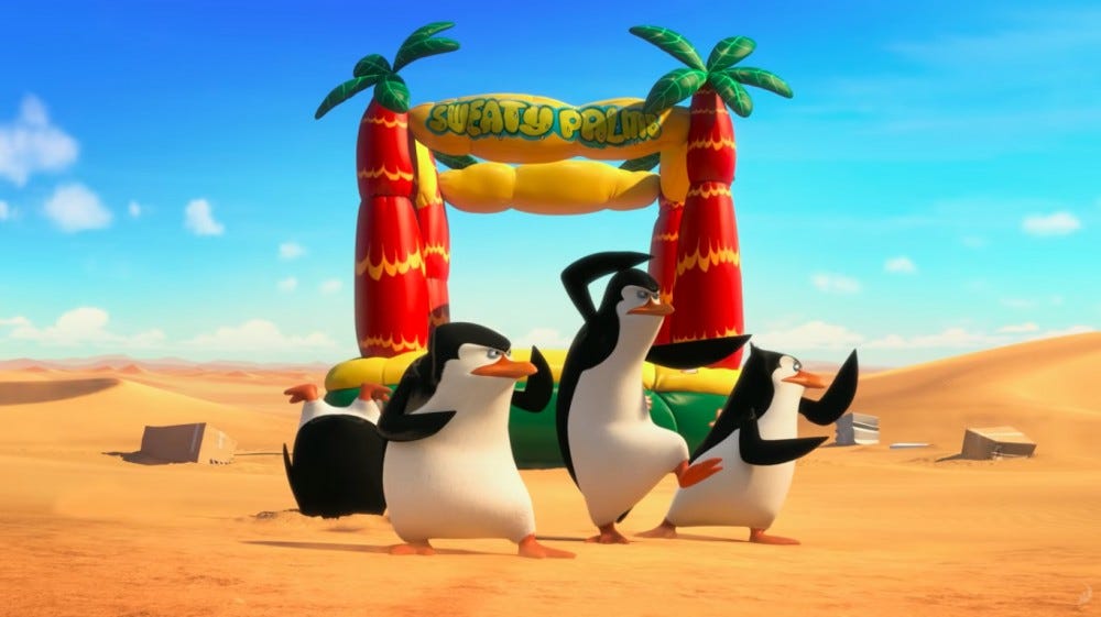 Pinguinii din Madagascar ai Dreamworks vin pe Netflix.