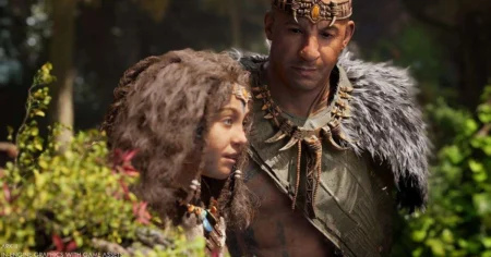 Vin Diesel este un vanator de dinozauri din Ark 2