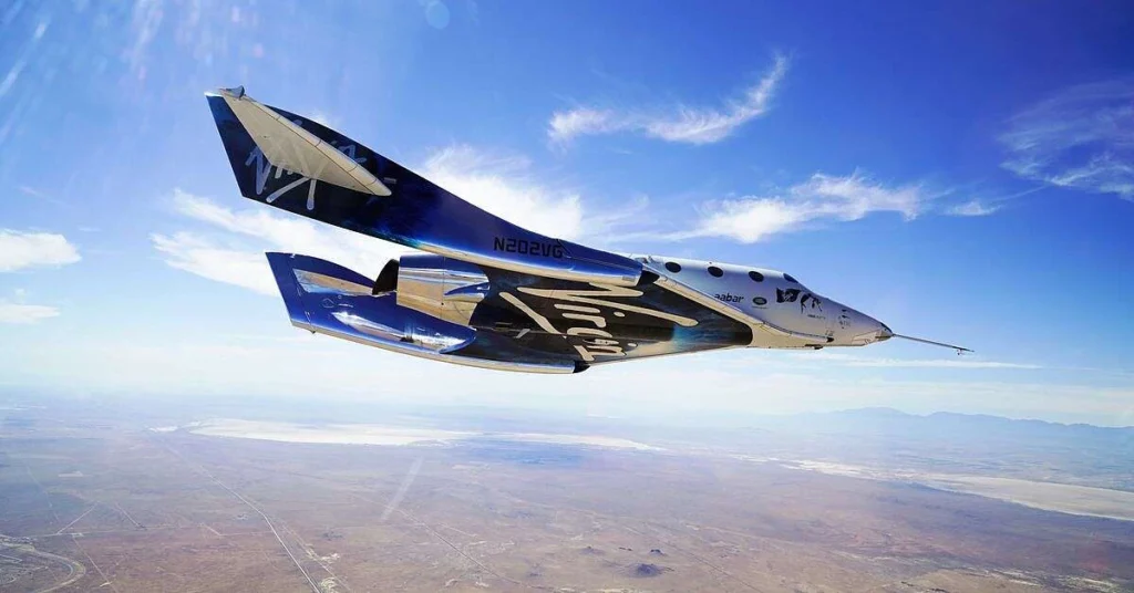 Virgin Galactic intrerupe primul zbor spatial cu motor din portul