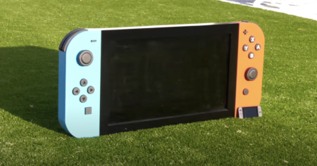 1618183313 Acest Nintendo Switch este atat de mare incat poti citi