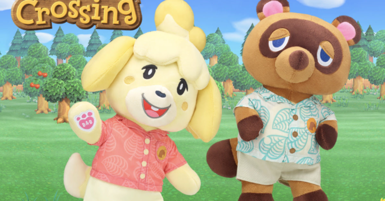 Adorabila colaborare Build A Bear Animal Crossing New Horizons este aici