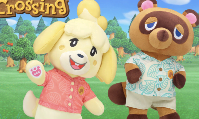 Adorabila colaborare Build A Bear Animal Crossing New Horizons este aici