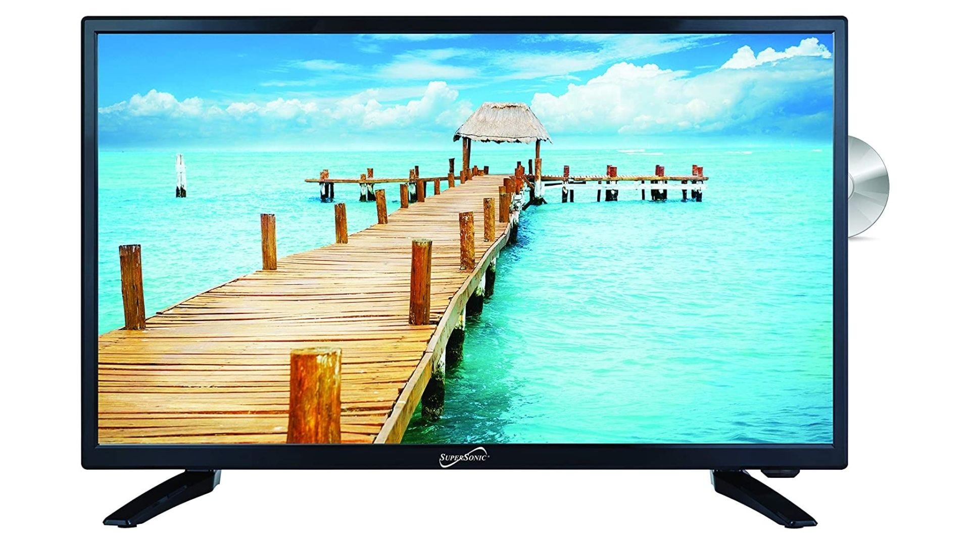 SuperSonic SC-2412 LED cu ecran lat HDTV