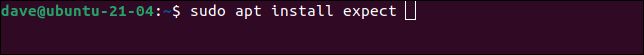 1623739312 348 Automatizati intrarile in scripturile Linux cu comanda expectativa CloudSavvy