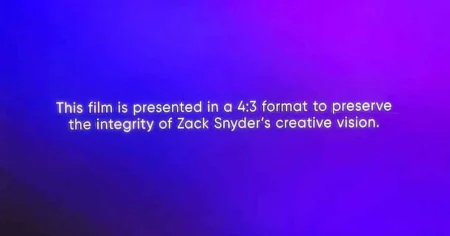 Veti urmari Snyder Cut in raport de aspect 4 3