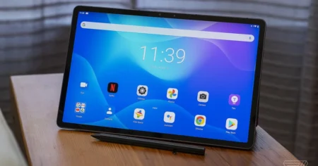 1626913023 Recenzie Lenovo Tab P11 Pro aparat de filmare cu ecran