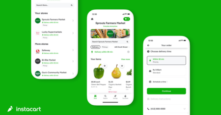 Noile livrari de 30 de minute ale Instacart vor fi