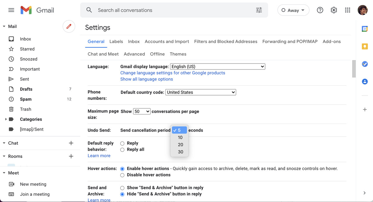 Puteți avea până la 30 de secunde să vă răzgândiți.