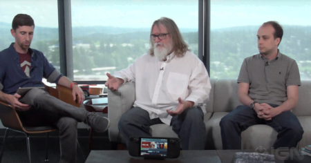 Urmariti l pe Gabe Newell de la Valve explicand de ce