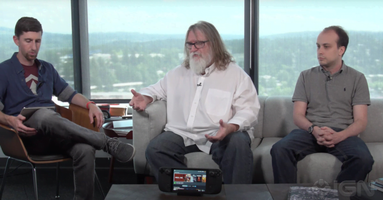 Urmăriți-l pe Gabe Newell de la Valve explicând de ce există Steam Deck Urmariti l pe Gabe Newell de la Valve explicand de ce