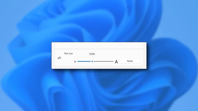 1632350411 Cum se modifica dimensiunea fontului pe Windows 11