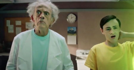 Christopher Lloyd il interpreteaza pe Rick Sanchez in noua promotie