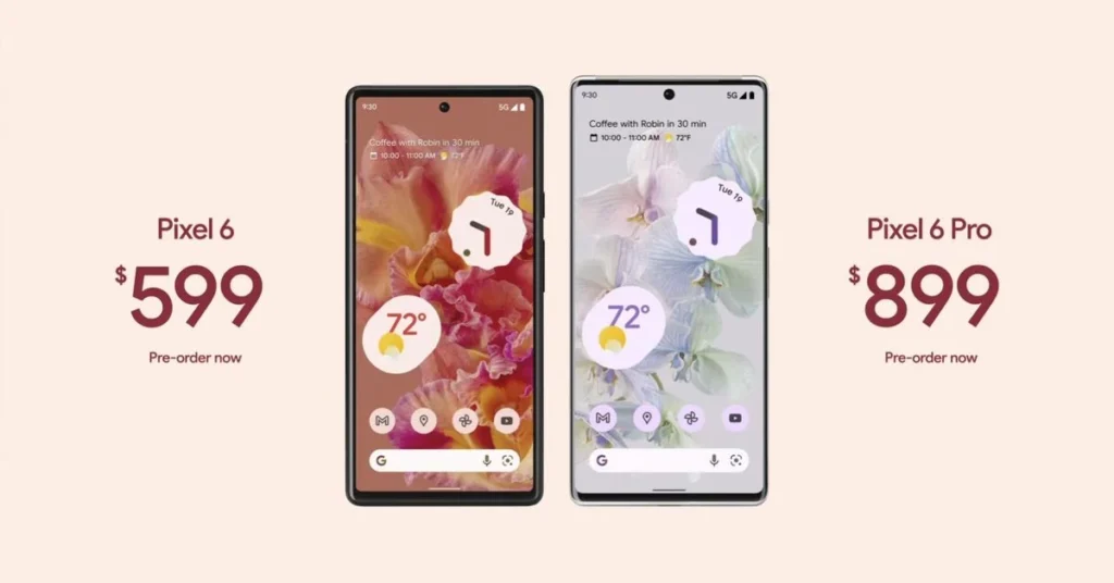 1634713611 Google Pixel 6 si 6 Pro cum sa precomandati