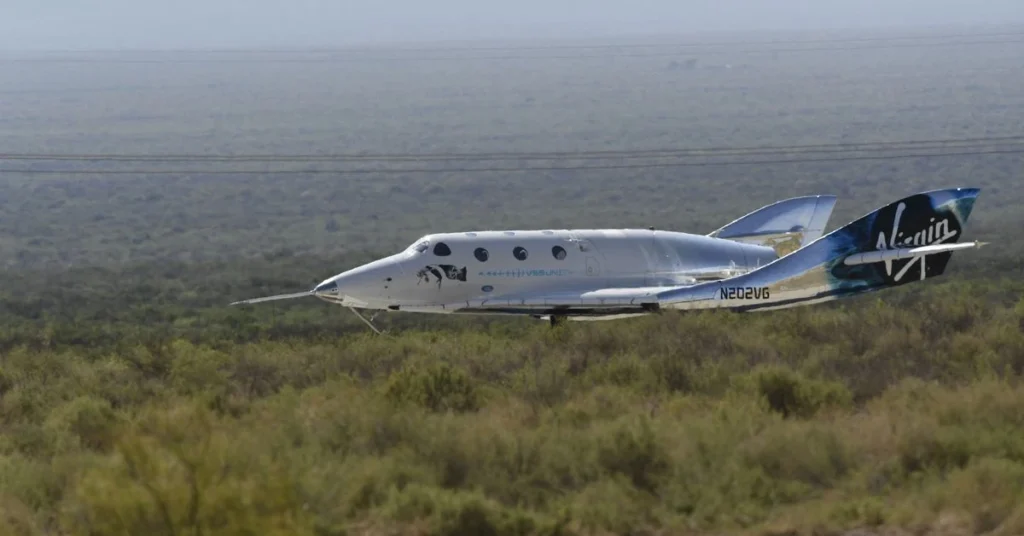 1635683322 FAA pune la pamant principala nava spatiala a Virgin Galactic