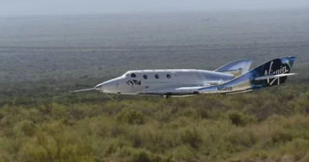 1635683322 FAA pune la pamant principala nava spatiala a Virgin Galactic
