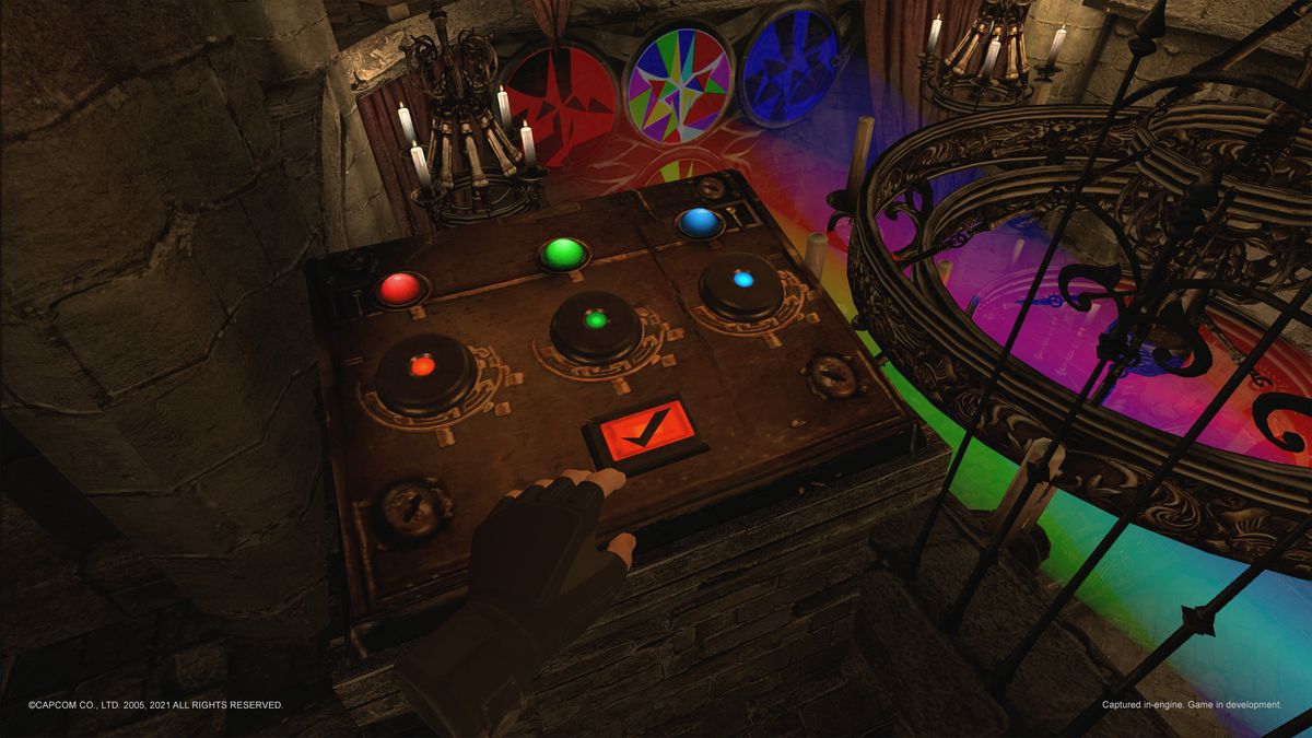 Captură de ecran Resident Evil 4 VR