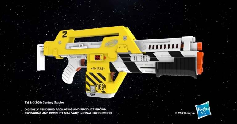 Nerf tocmai a transformat emblematicul Aliens Pulse Rifle într-un blaster de spumă 1637284679 Nerf tocmai a transformat emblematicul Aliens Pulse Rifle intr un blaster