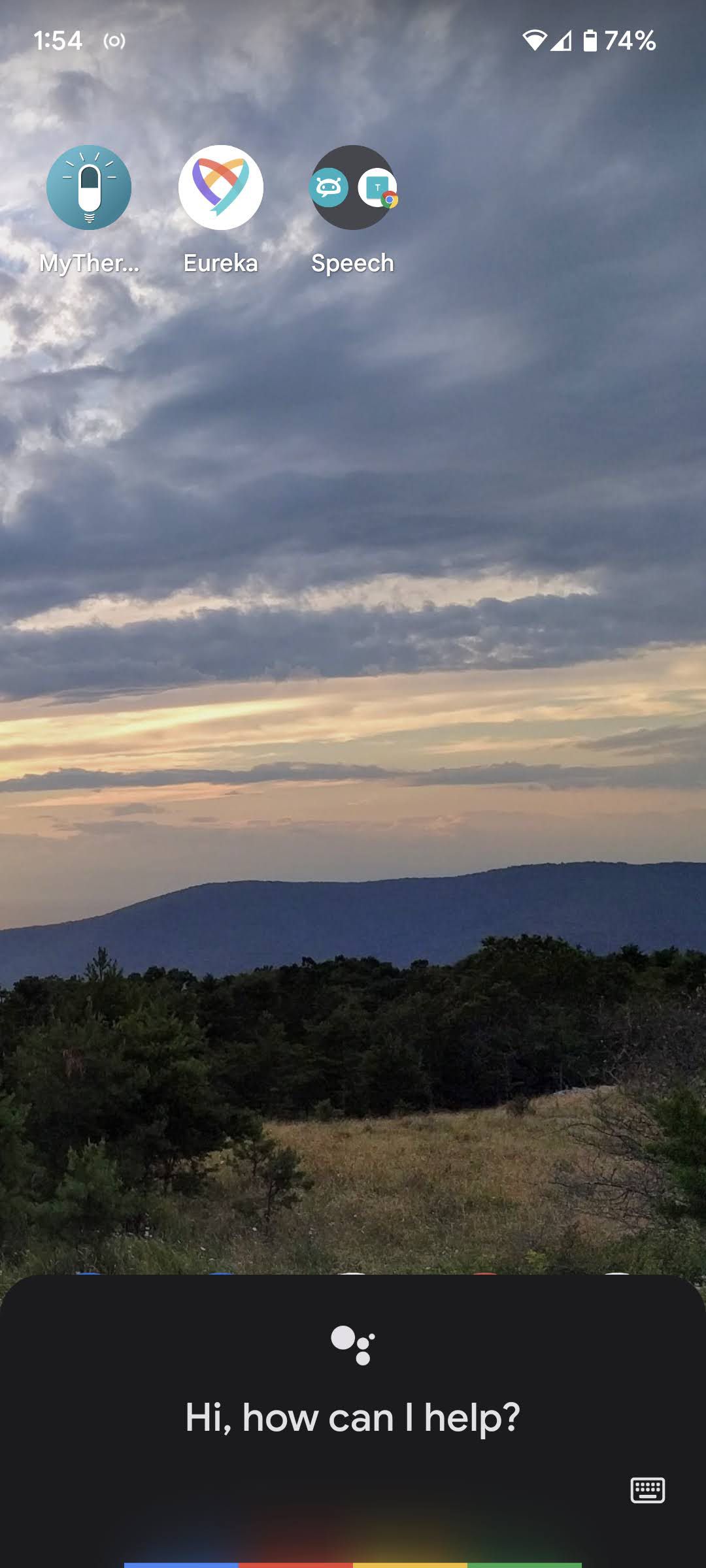 ...sau poate deschide Asistentul Google.