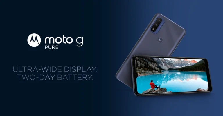 Moto G Pure 2021 un telefon 4G de 15999 USD