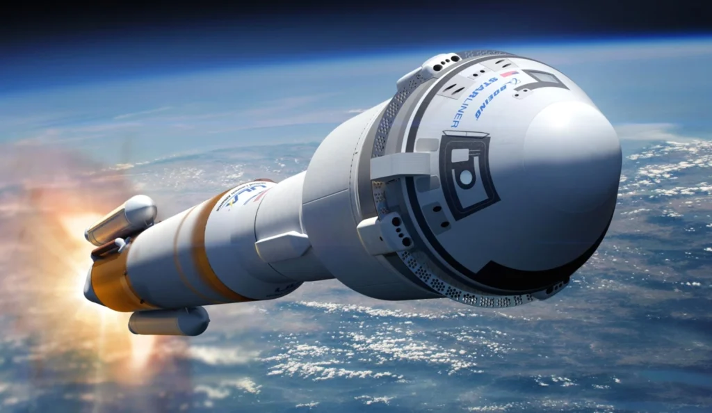 newit Boeing Starliner ULA Rocket nava spatiala