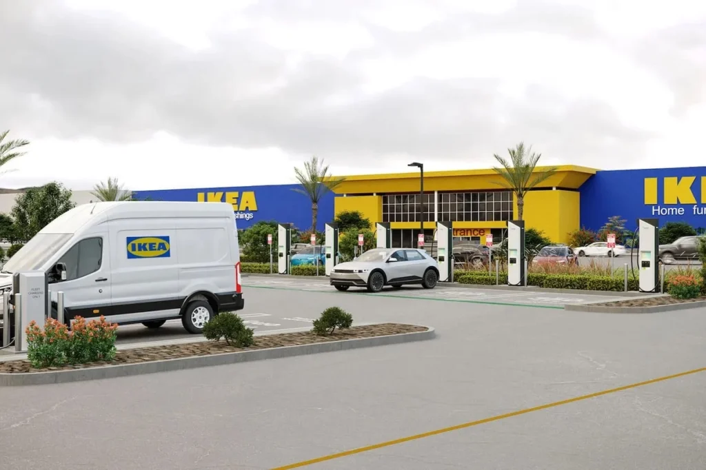 Ikea și Electrify America fac echipă pentru a instala peste 200 de încărcătoare rapide publice în 18 state newit ikea electrify america