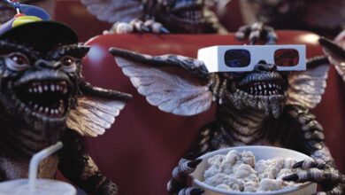 newit ro care este primul film 3d Gremlin wearing 3D Glasses