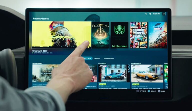 Cea mai recentă actualizare a Tesla adaugă jocuri Steam și Apple Music newit ro update soft tesla steam apple music