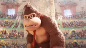 Cel mai recent teaser Super Mario Bros. îl prezintă pe Seth Rogen în rolul Donkey Kong newit ro donkey kong super mario movie