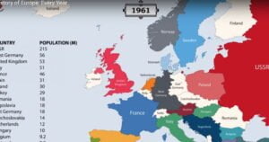 Istoria teritoriului României într-o hartă interactivă a Europei, prezentată pe parcursul a 2.500 de ani | VIDEO newit ro video istoria teritoriala a romaniei eropa