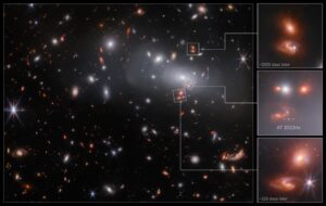 Imaginea uluitoare a telescopului James Webb arata aceeasi galaxie in
